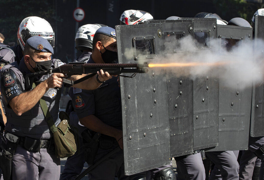 APTOPIX Brazil Protest